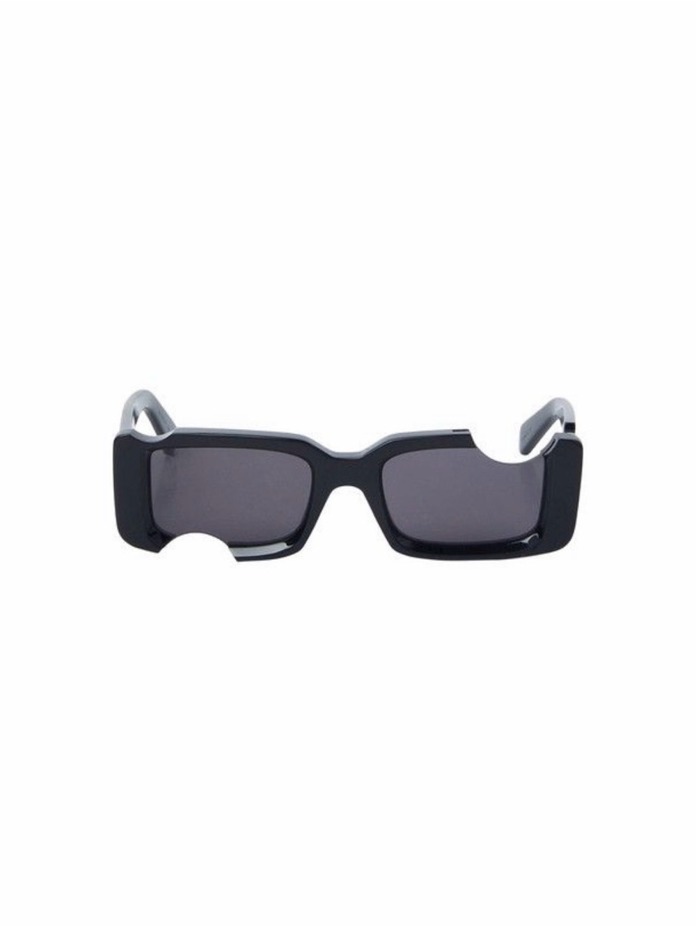 OFF-WHITE CADY CUT-OUT RECTANGULAR SUNGLASSES